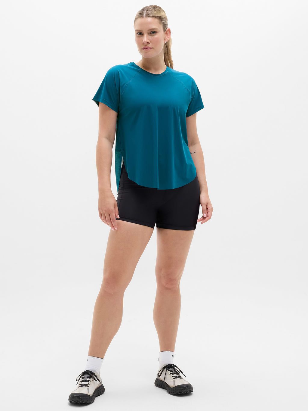 Ultimate Mesh Tee - Coastal Teal