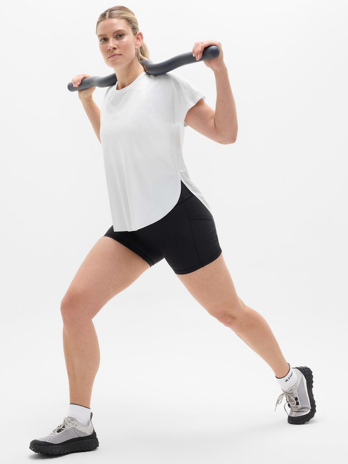 Ultimate Mesh Tee - Bright White