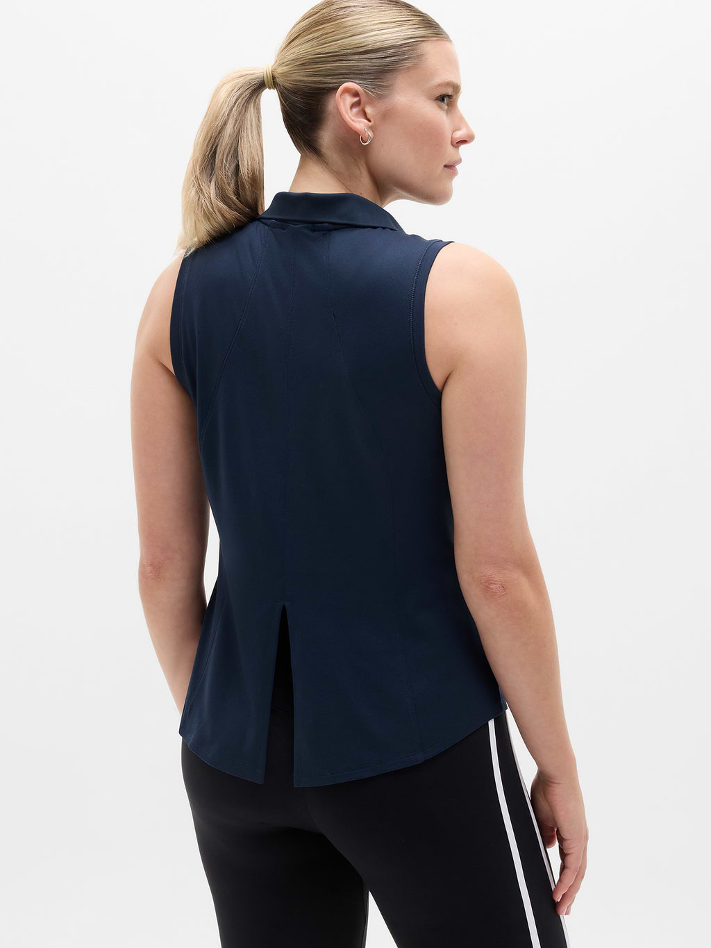 Tee Time Polo Tank - Eclipse