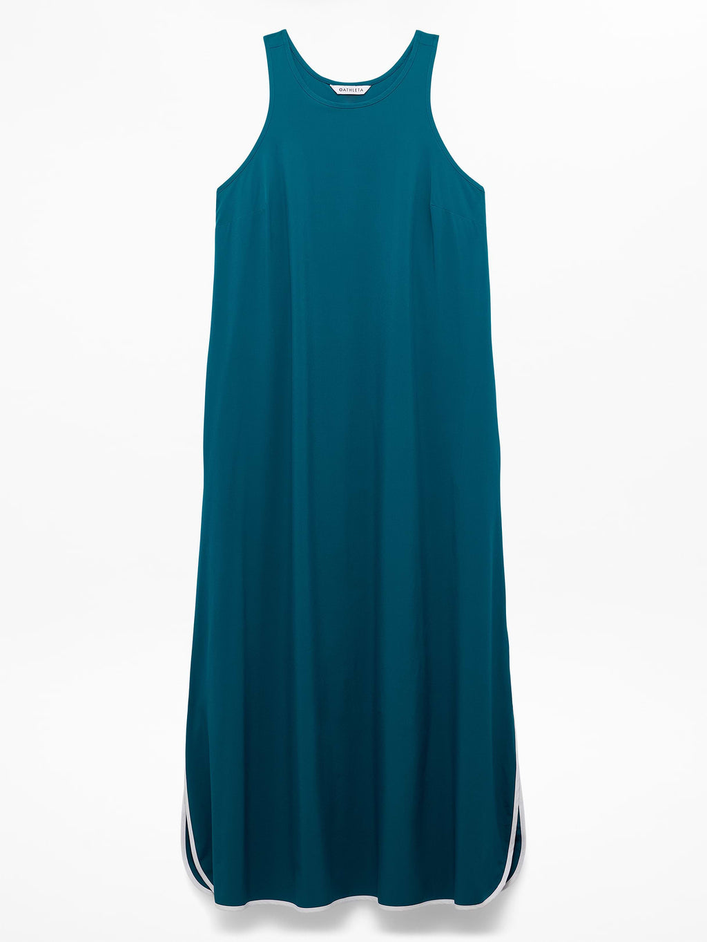 Journey Dress - Coastal Teal/White