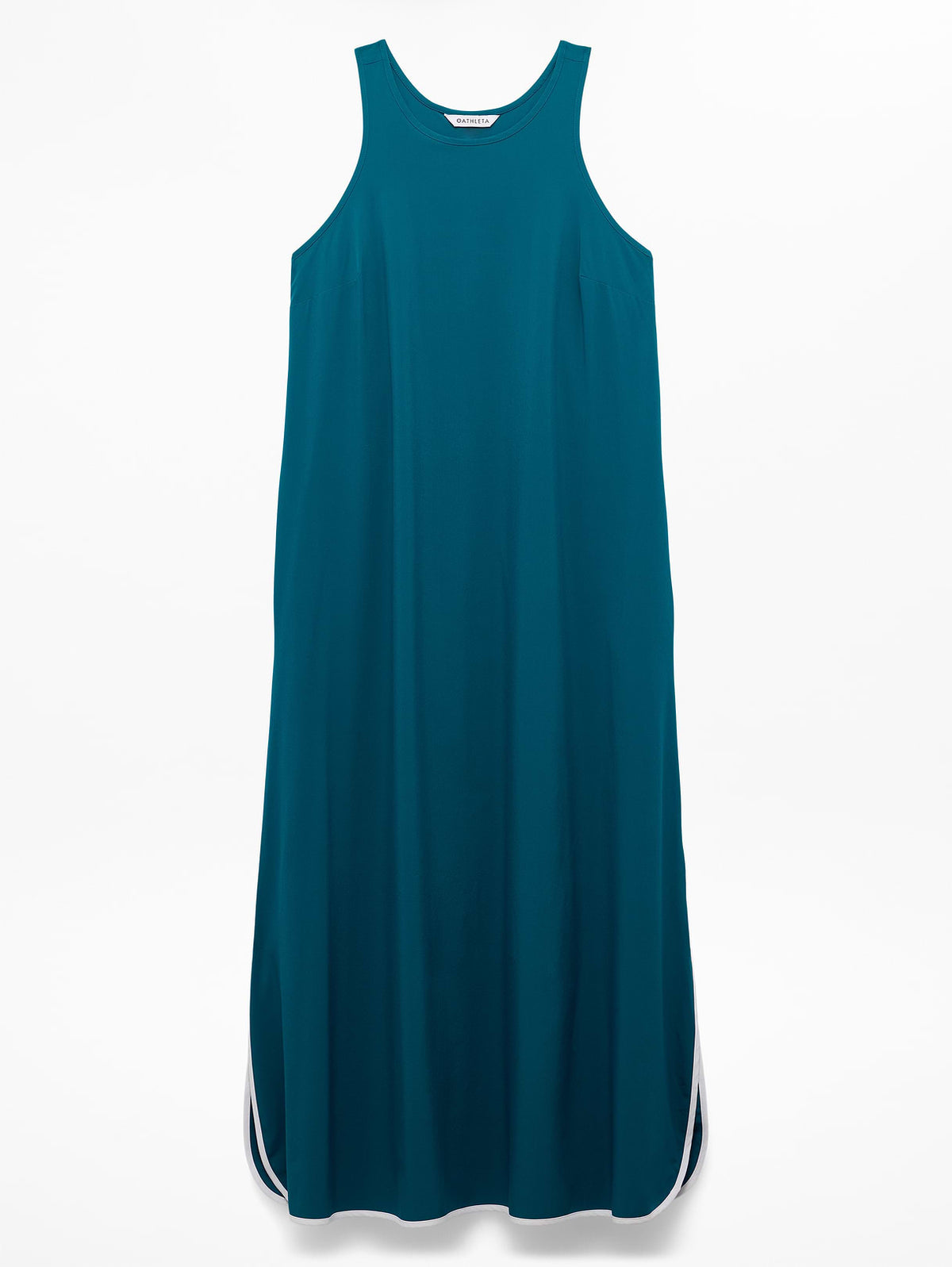 Journey Dress - Coastal Teal/White