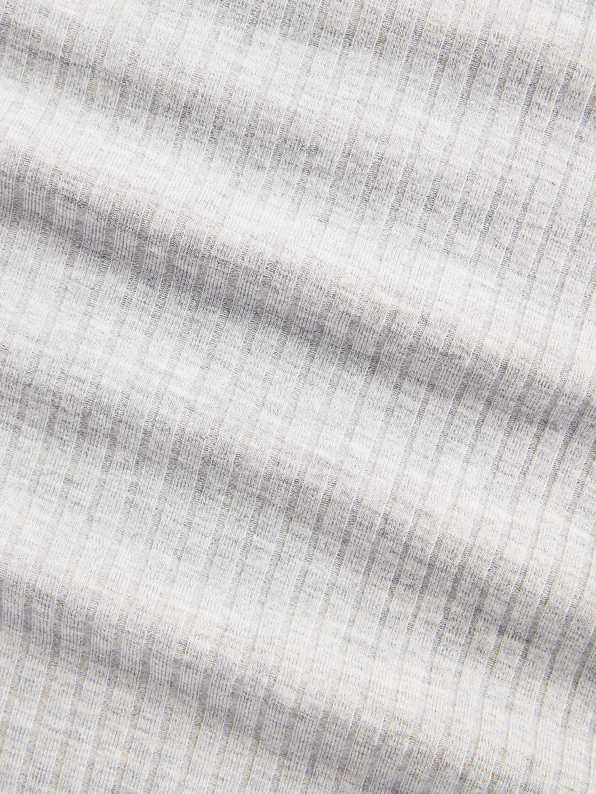 Perfect Rib Tee - Grey Heather