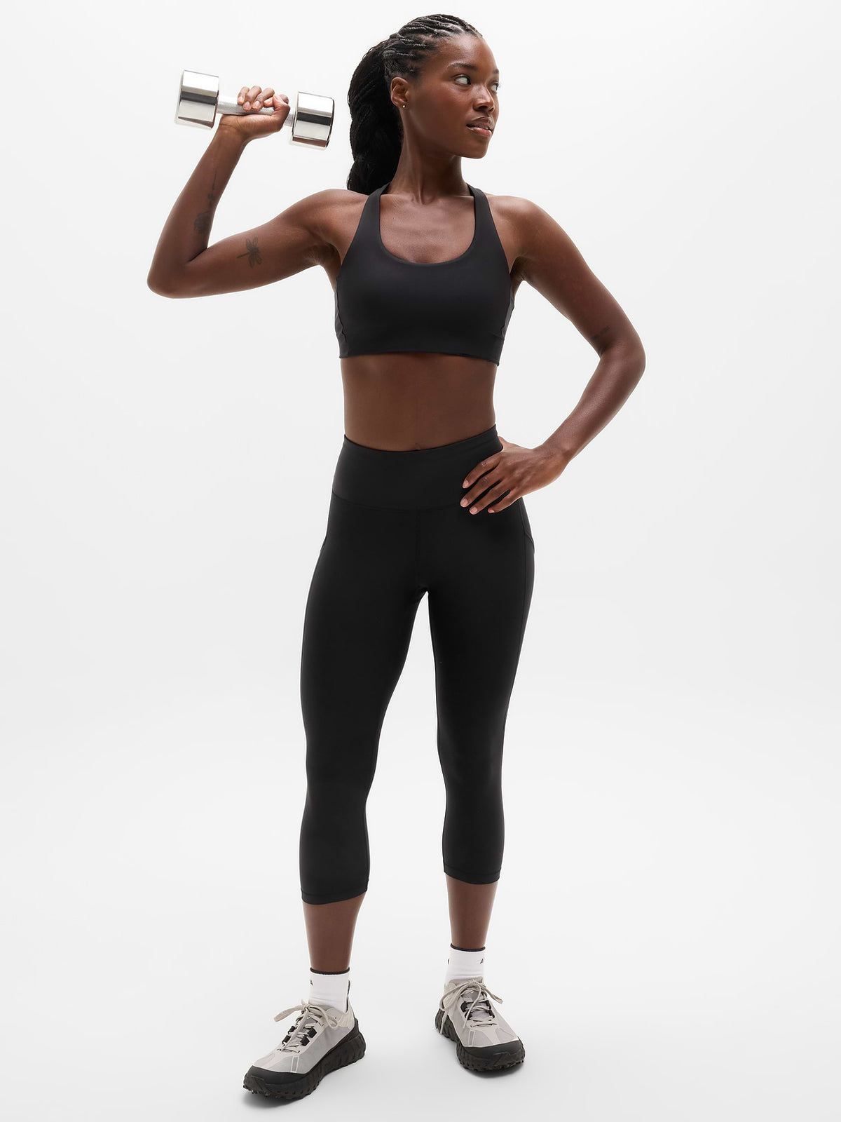 Circuit Train Sports Bra A-C - Black