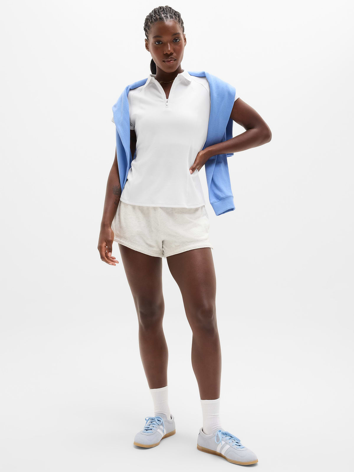 Tee Time Polo Short Sleeve - Bright White