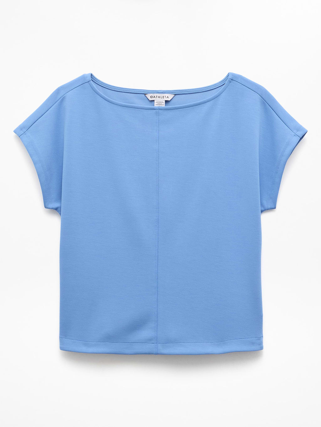 Seasoft Boat Neck Tee - Waterfall