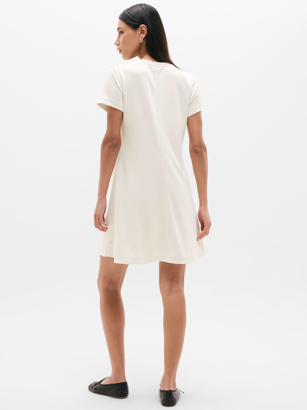 Seasoft Tee Dress - Bone