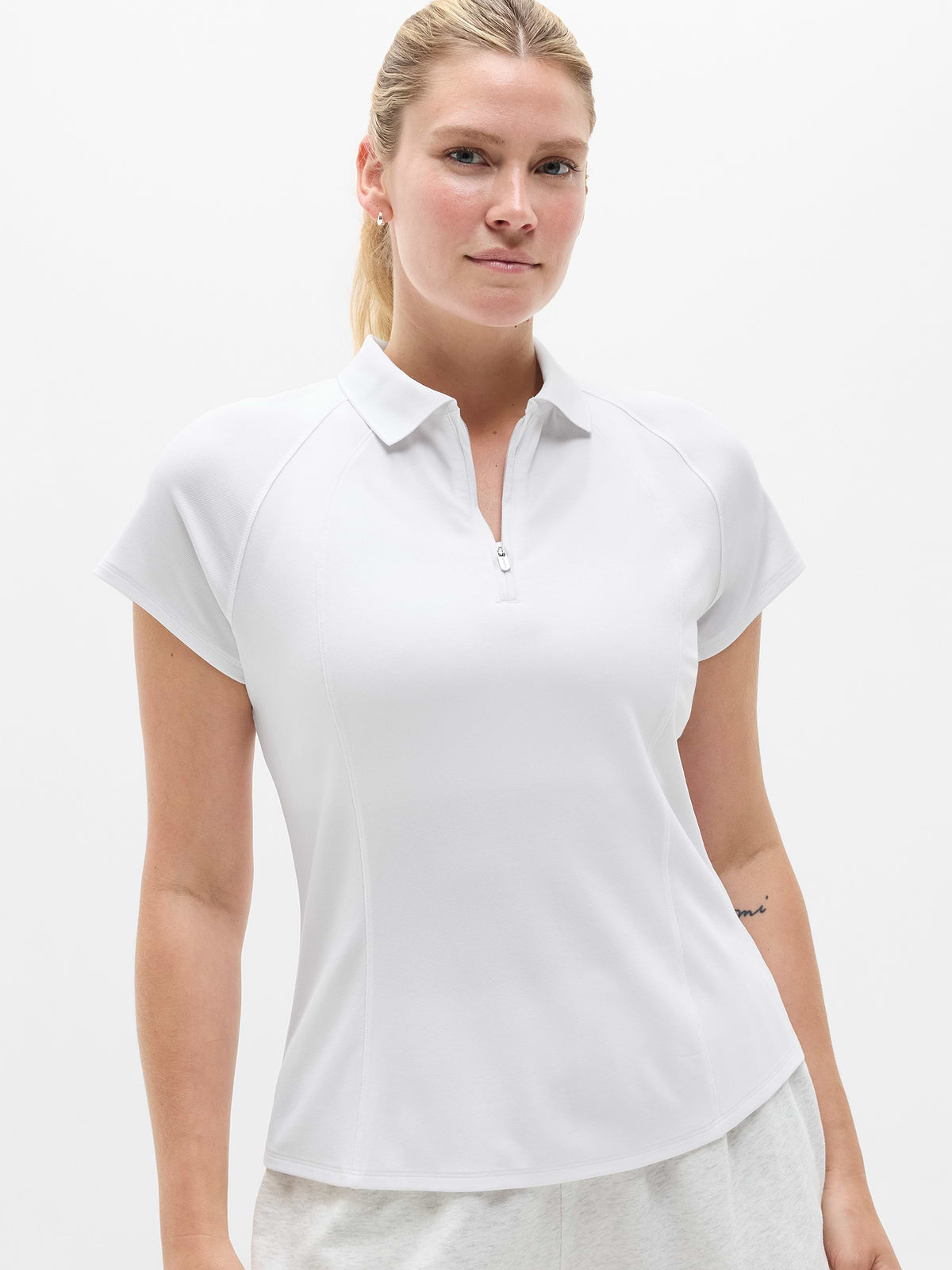 Tee Time Polo Short Sleeve - Bright White