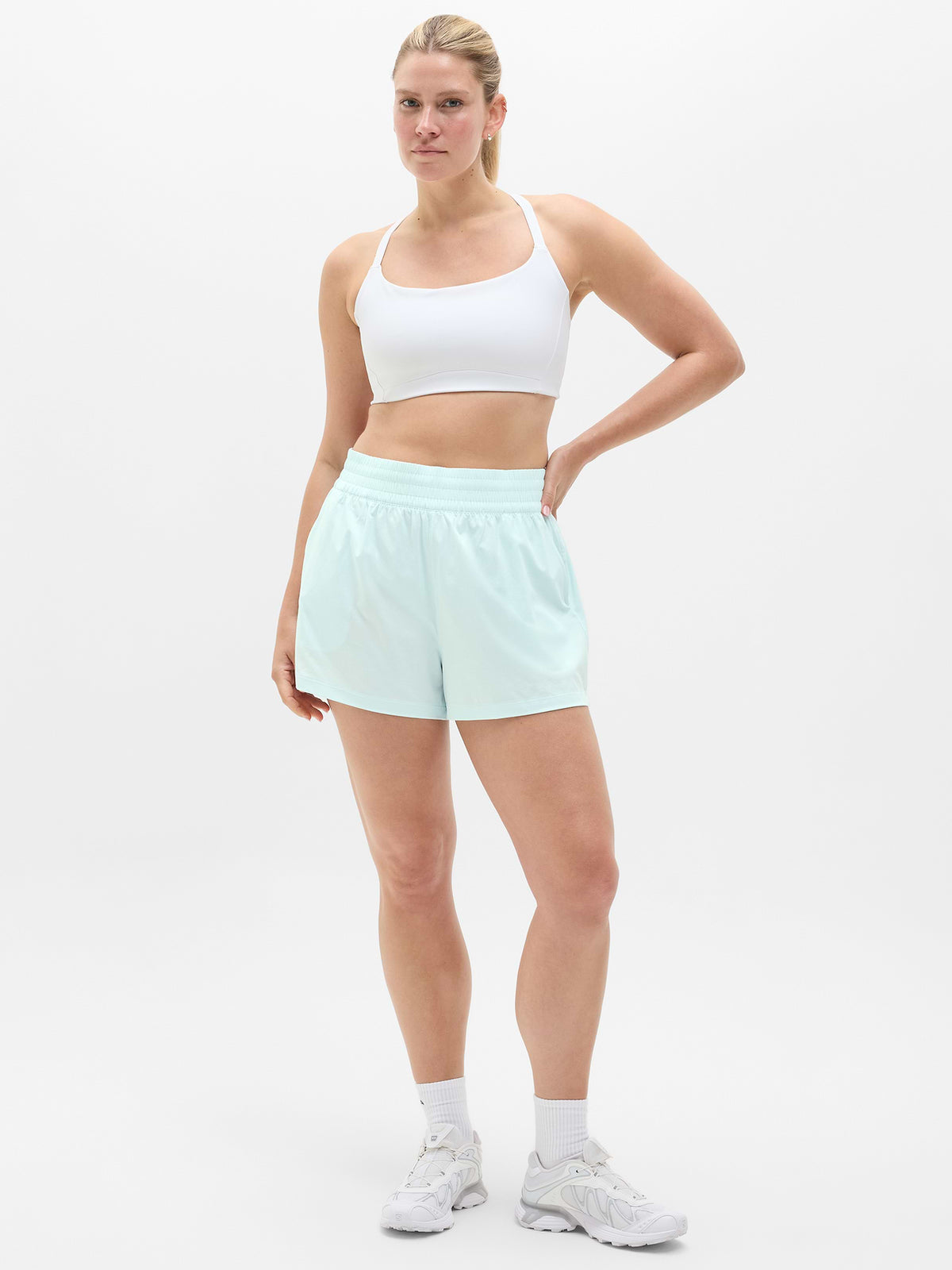 Weekender High Rise 3" Run Short - Sky