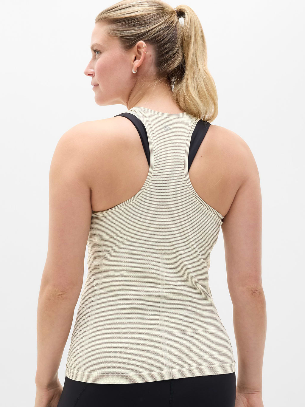 Momentum Flex Tank - Pearl Mini Stripe