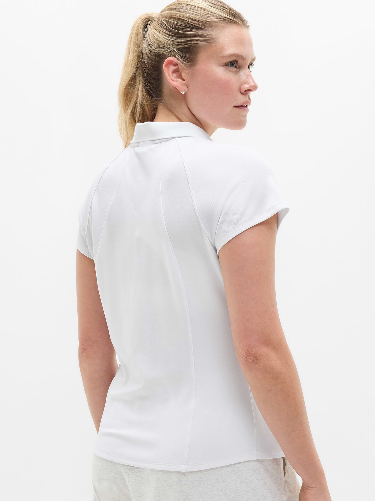 Tee Time Polo Short Sleeve - Bright White