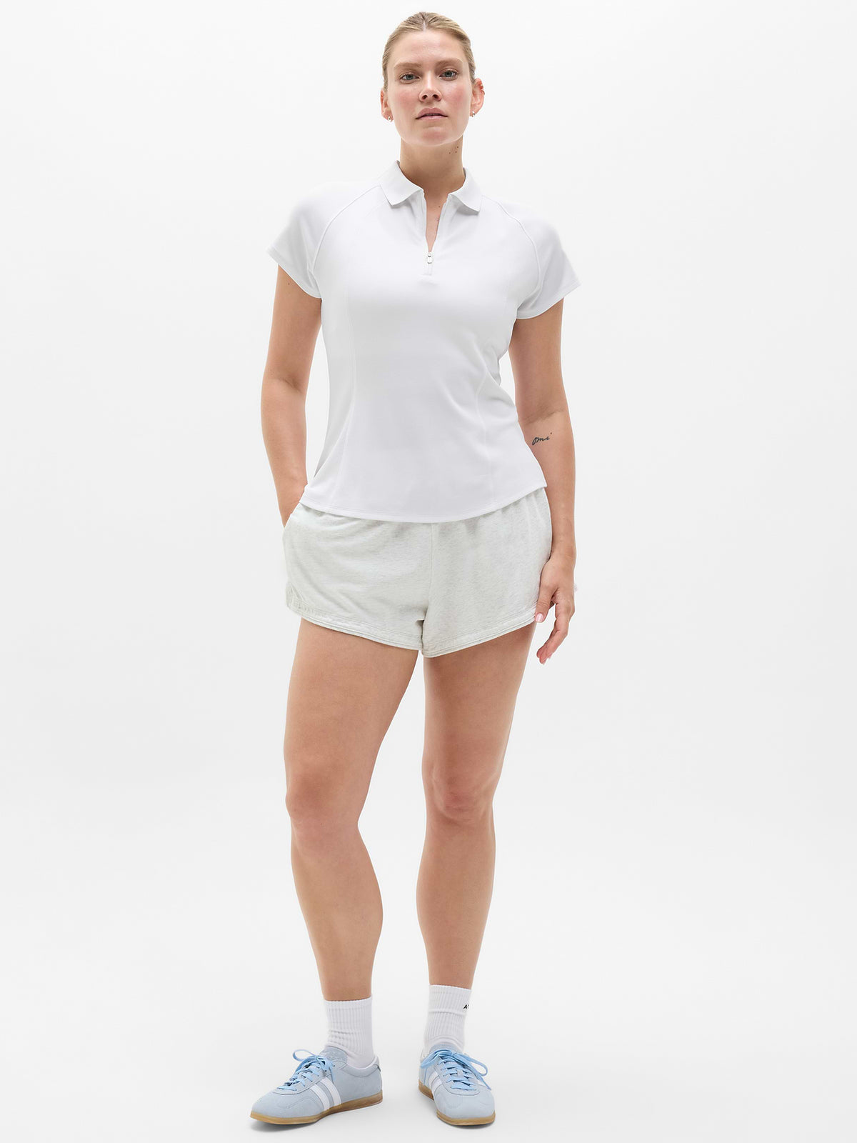 Tee Time Polo Short Sleeve - Bright White