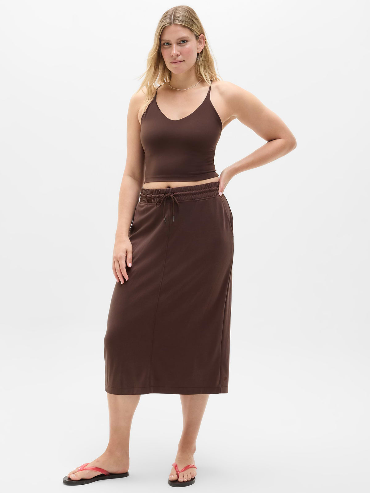 Seasoft Midi Skirt - Woodland