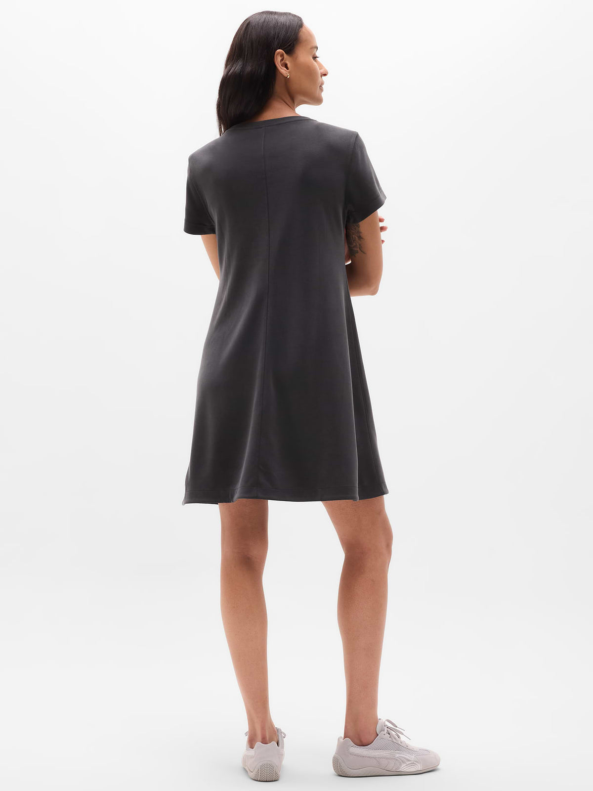 Seasoft Tee Dress - Black