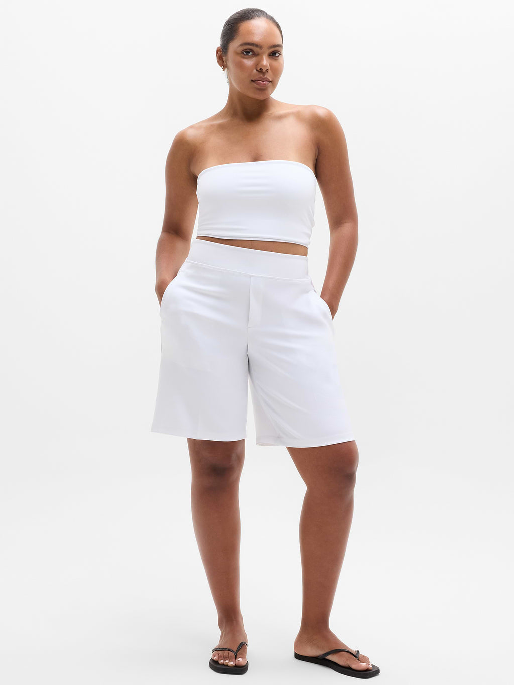 Endless Bermuda 10" Short - Bright White