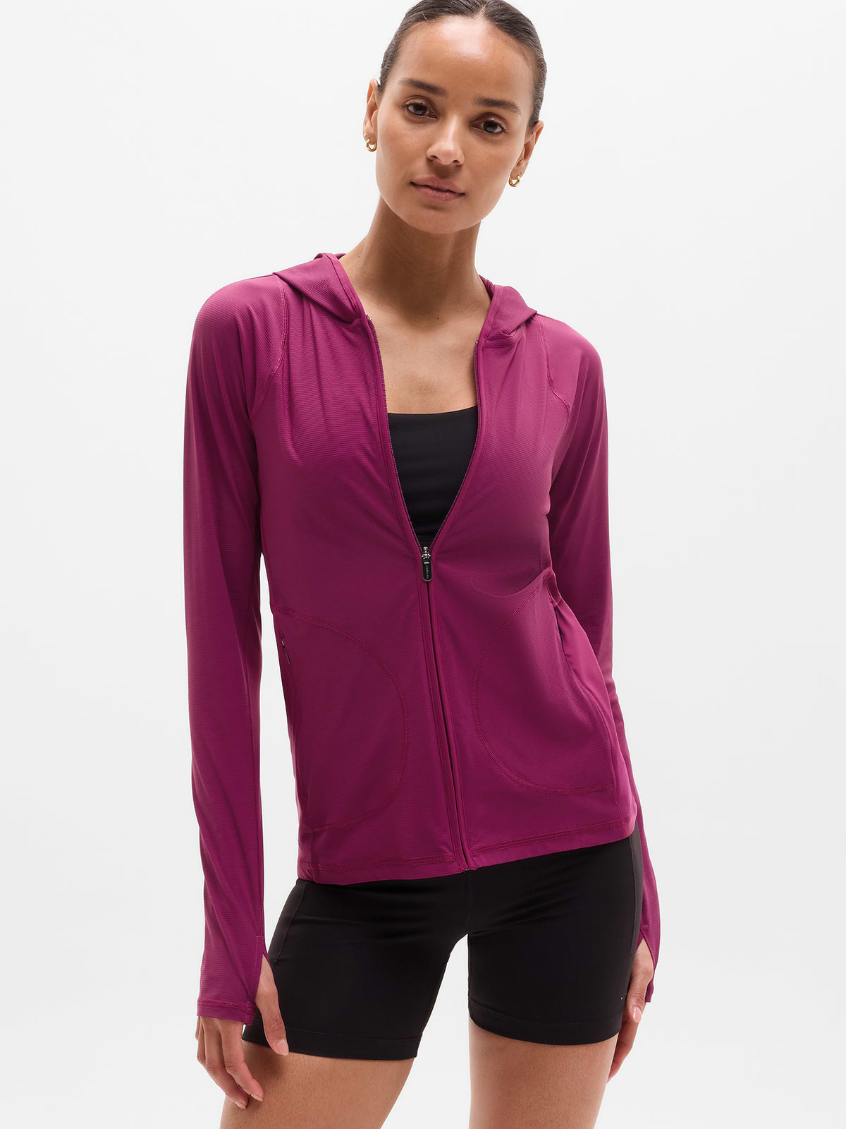 Sunstop UPF Jacket - Wildberry