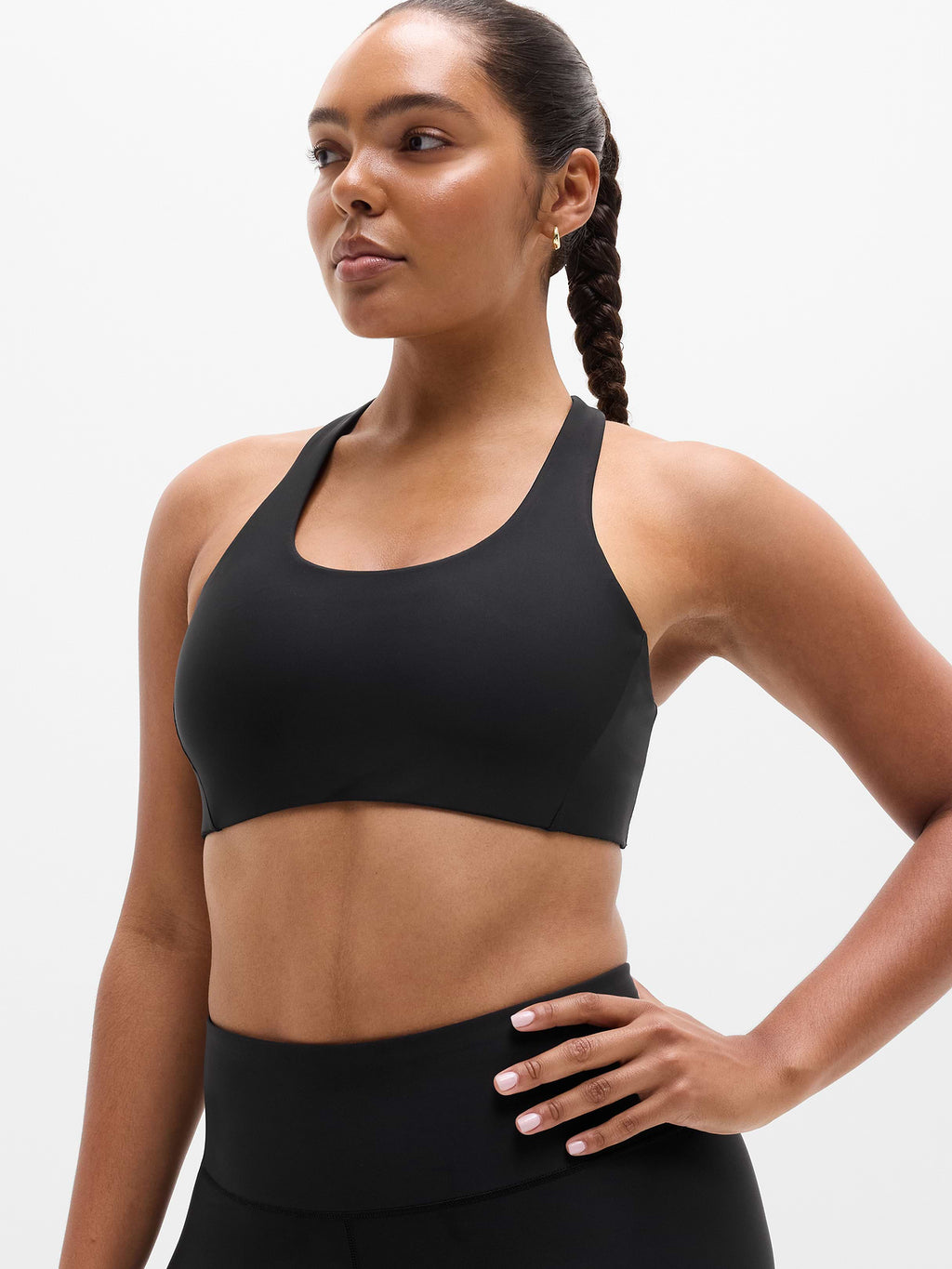 Circuit Train Sports Bra A-C - Black