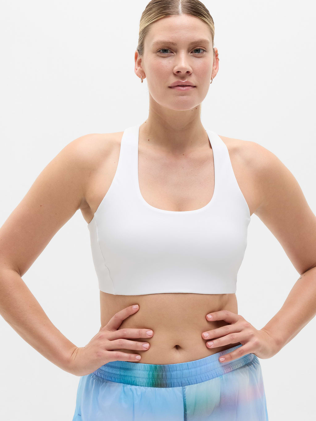 Circuit Train Sports Bra A-C - Bright White