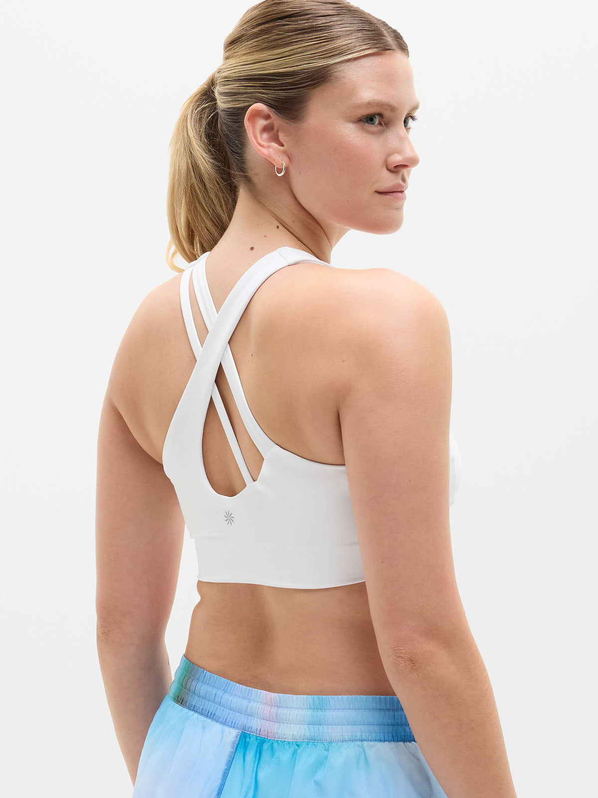 Circuit Train Sports Bra A-C - Bright White