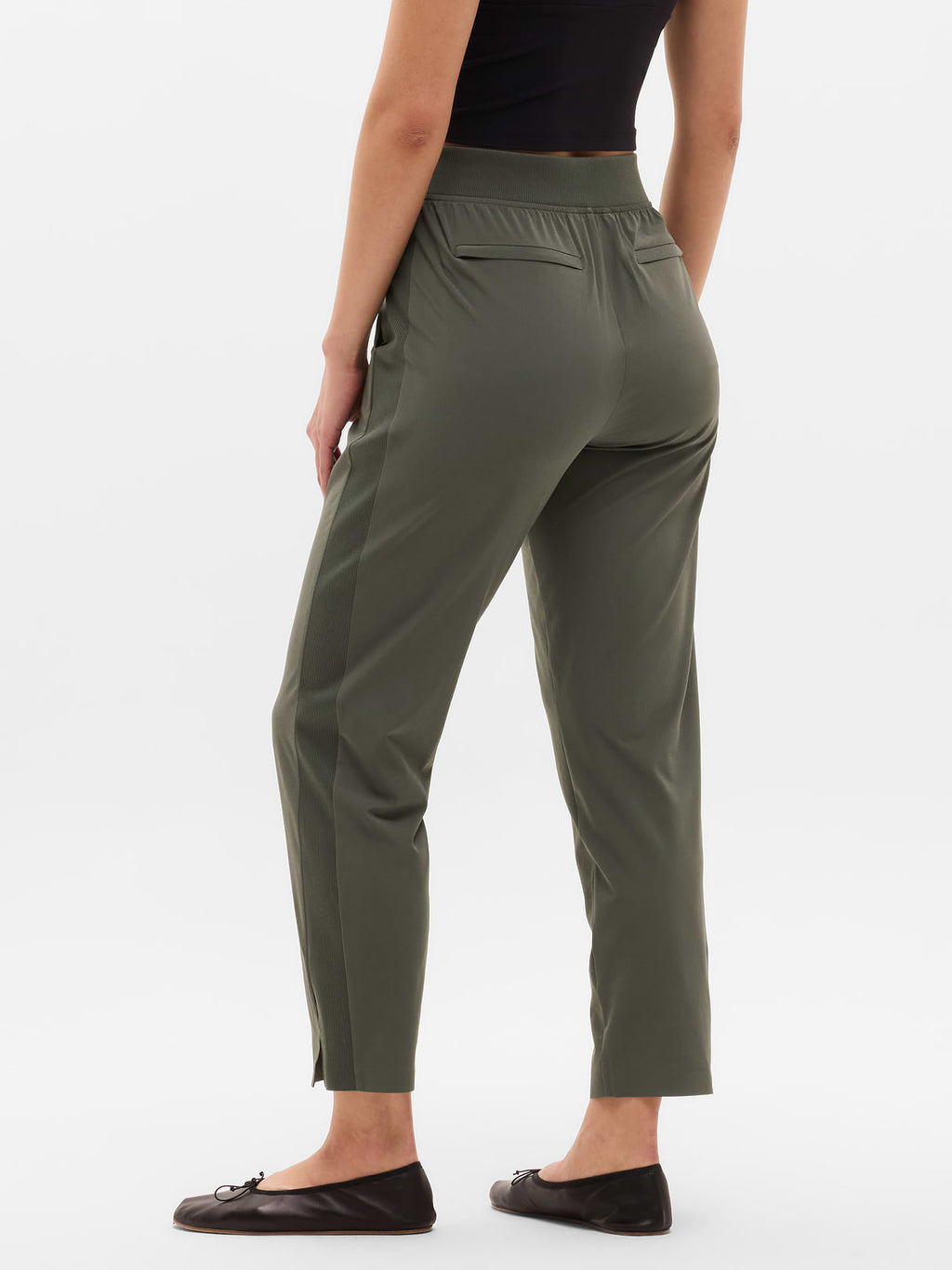 Brooklyn Mid Rise Ankle Pant - Jungle