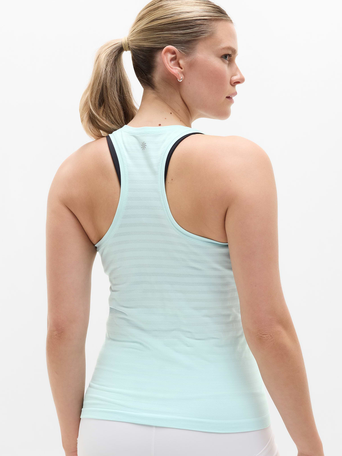 Momentum Flex Tank - Sky Textured Stripe