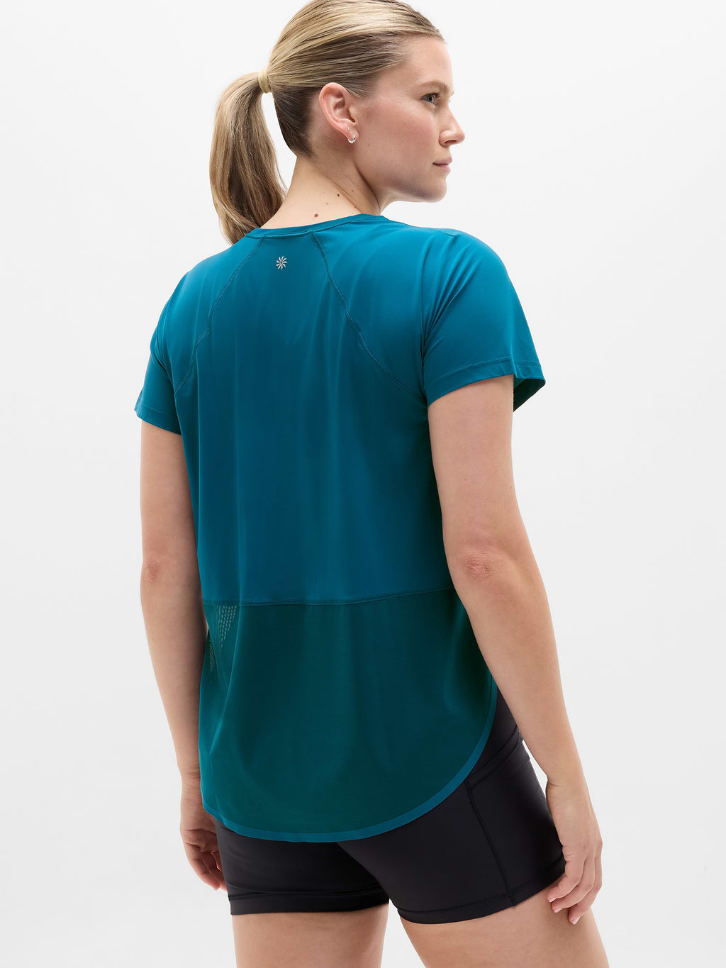 Ultimate Mesh Tee - Coastal Teal