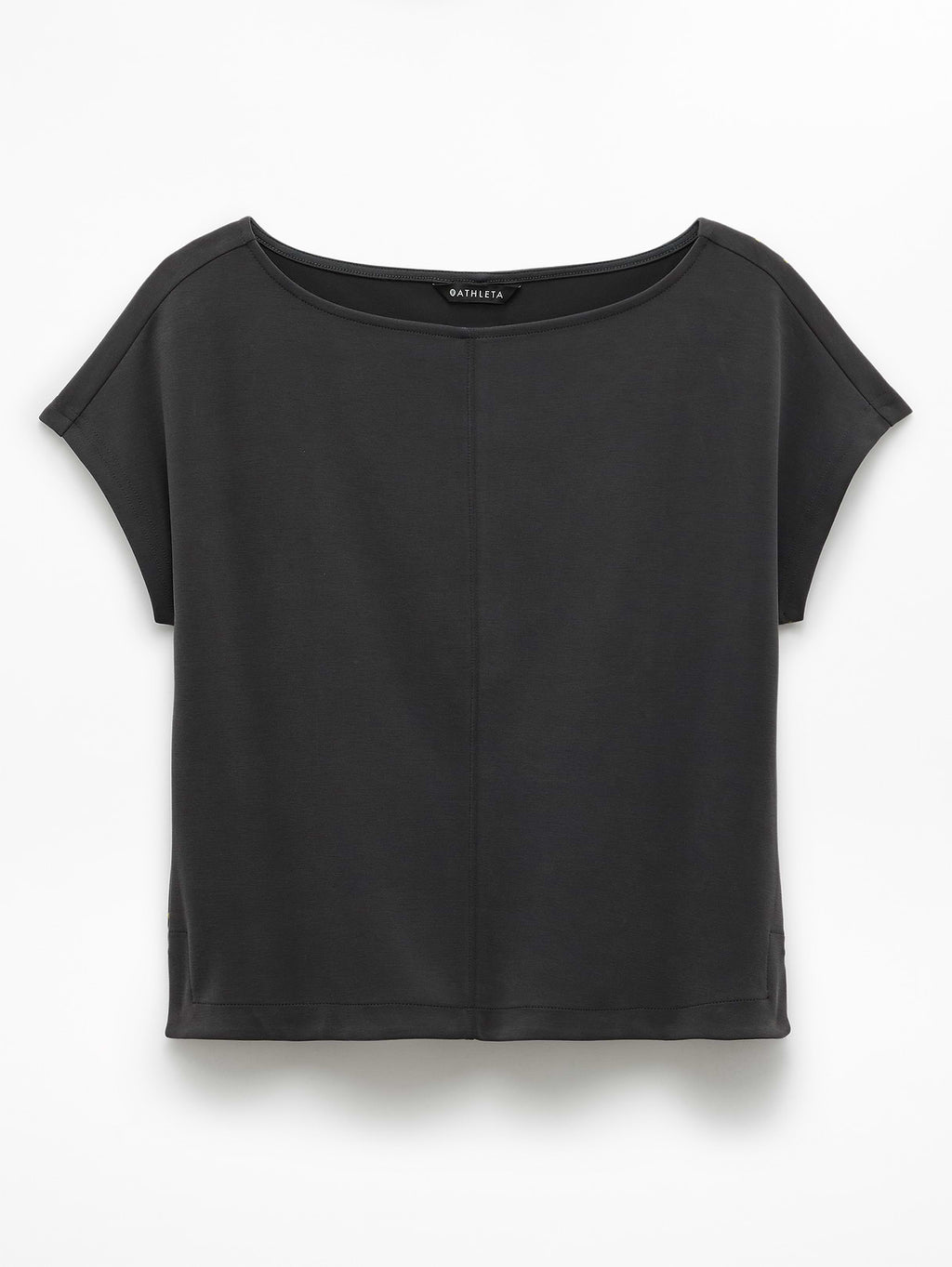 Seasoft Boat Neck Tee - Black