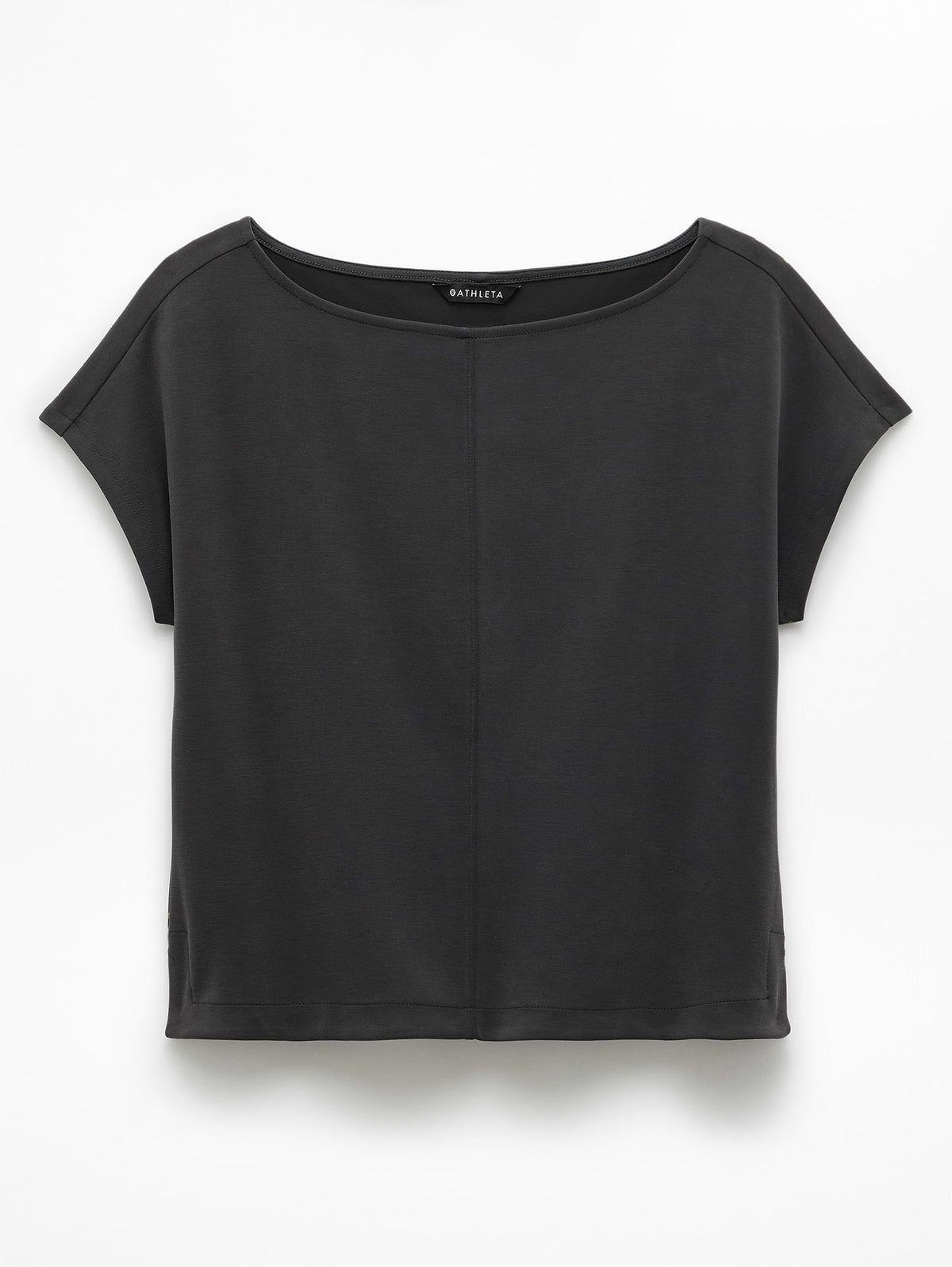 Seasoft Boat Neck Tee - Black