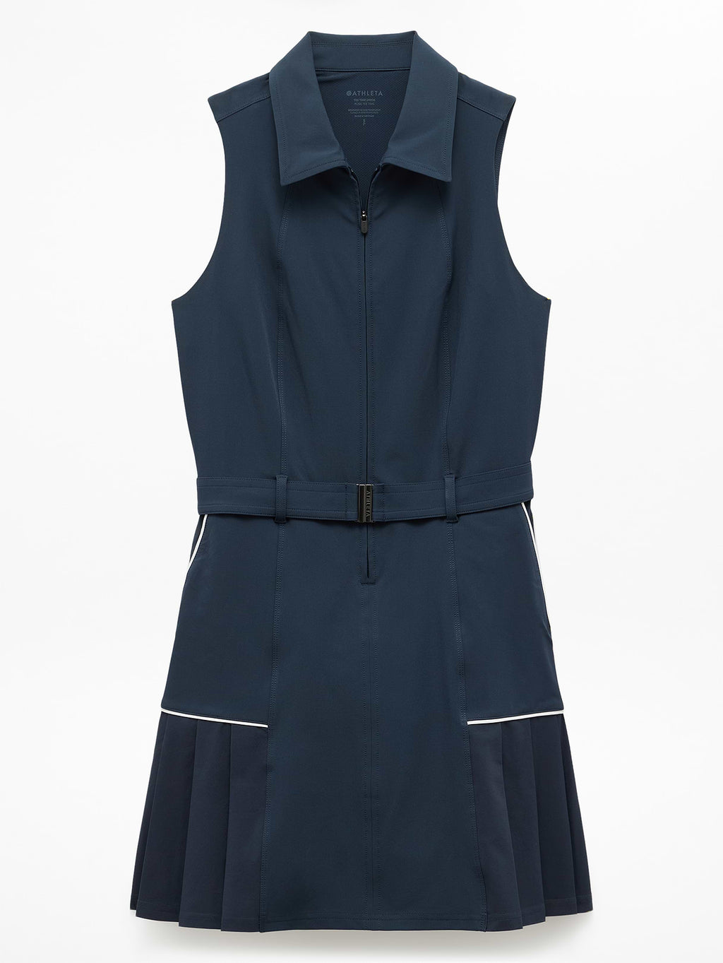 Tee Time Dress - Eclipse/White