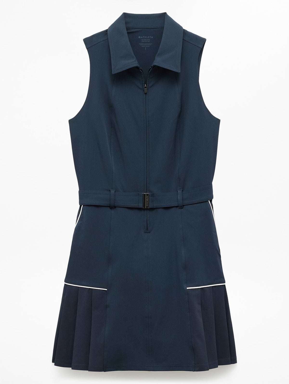 Tee Time Dress - Eclipse/White