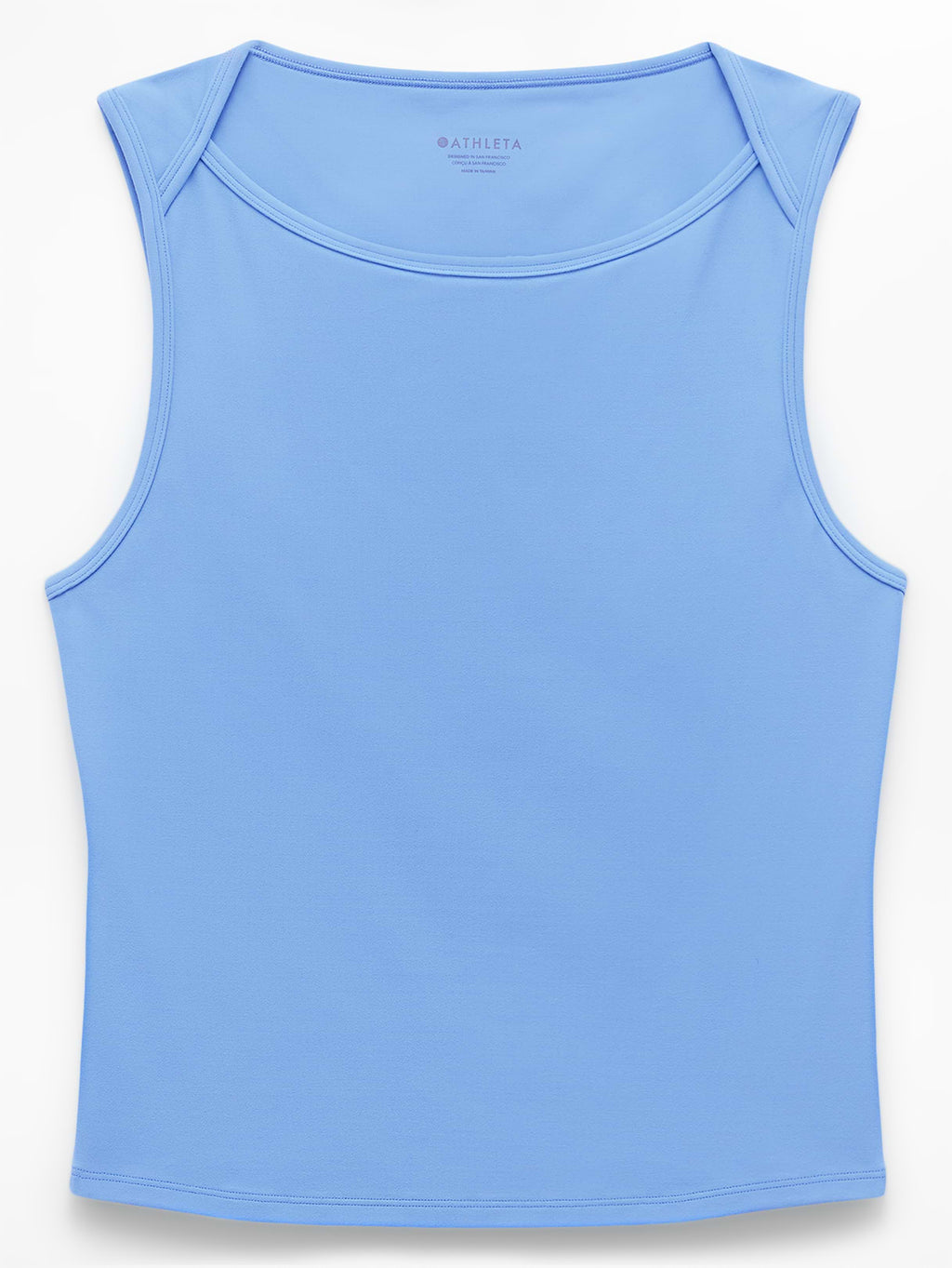 Transcend Open Back Muscle Tank - Waterfall