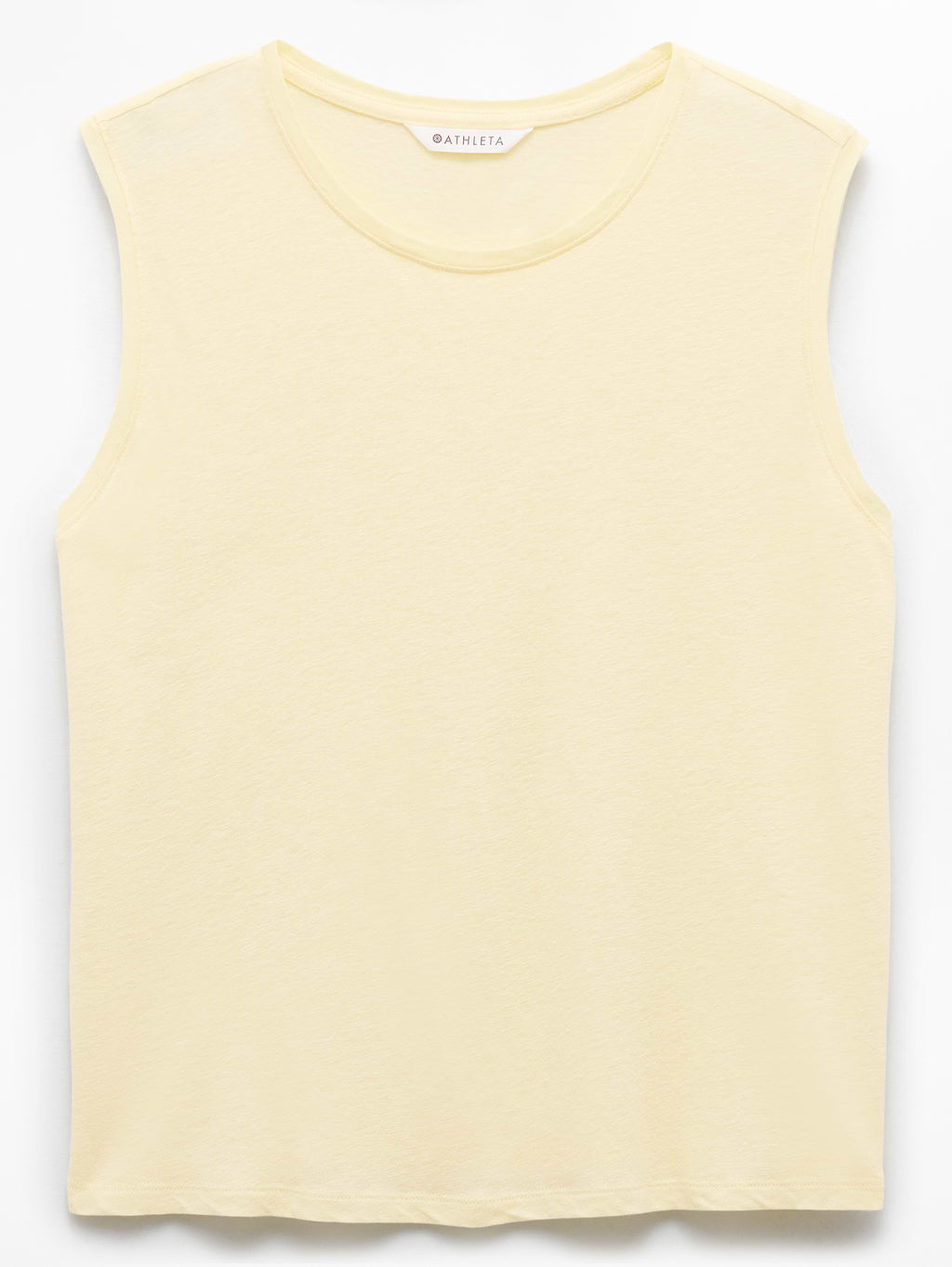 Getaway Linen Blend Muscle Tank - Solstice