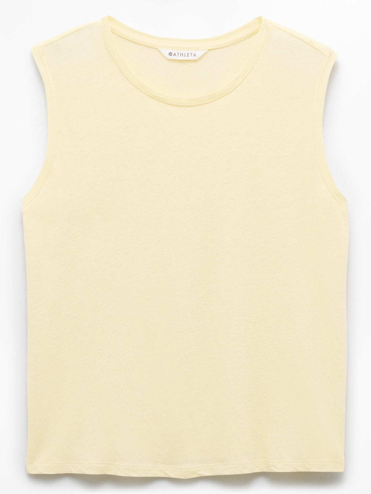 Getaway Linen Blend Muscle Tank - Solstice