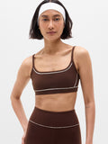 Square Neck Bra A-C - Woodland/Pearl