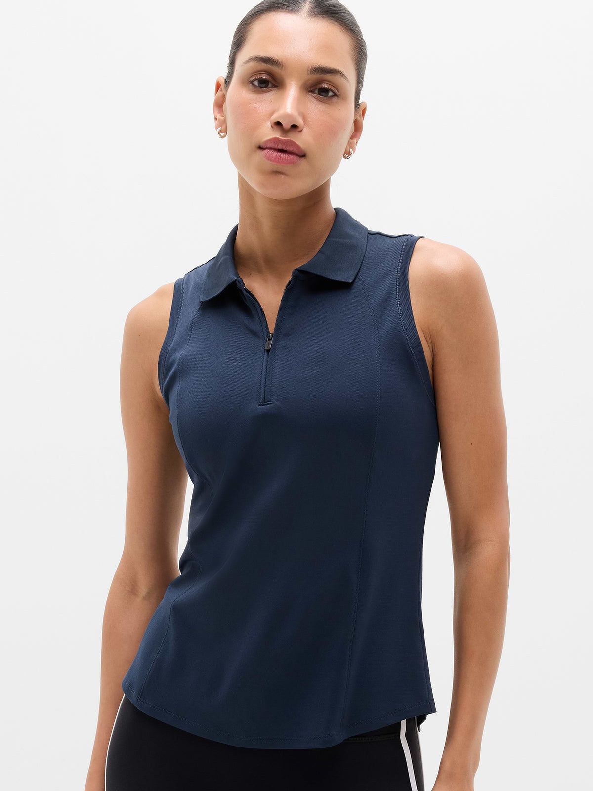 Tee Time Polo Tank - Eclipse