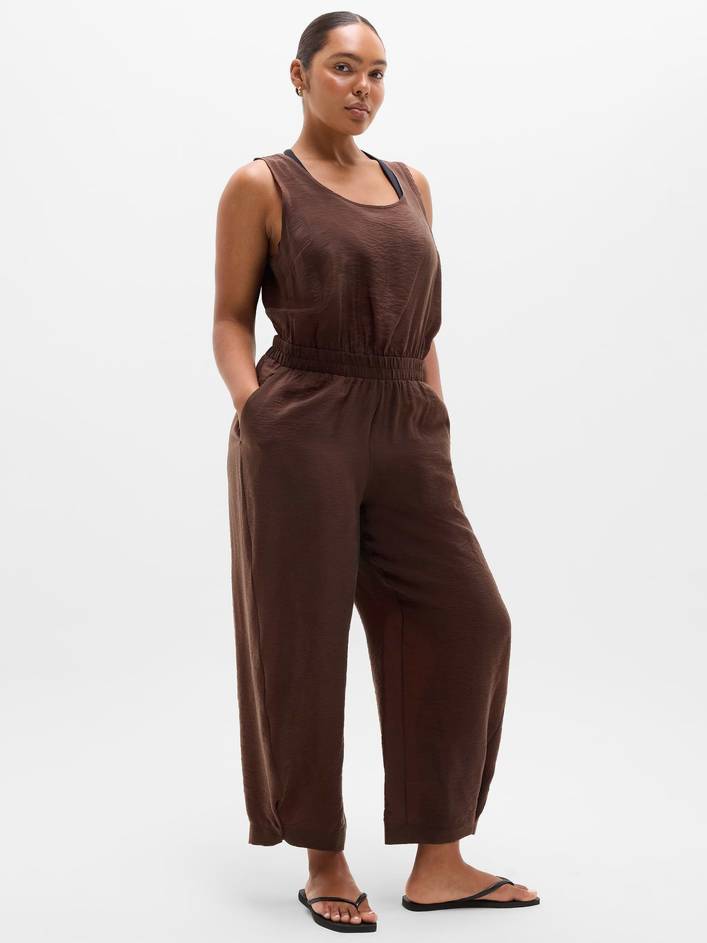 Reverie Sheer Jumpsuit - Woodland