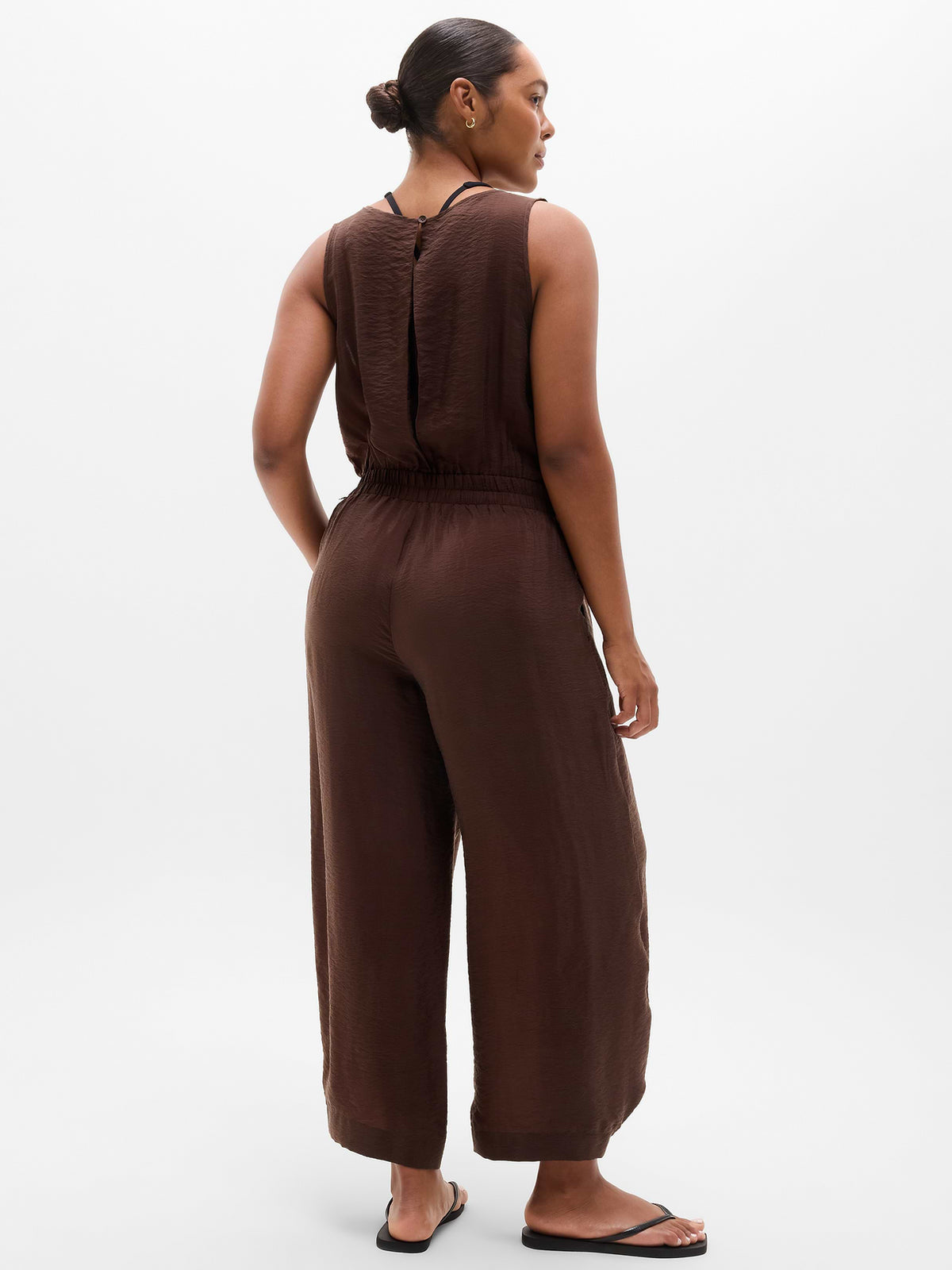 Reverie Sheer Jumpsuit - Woodland