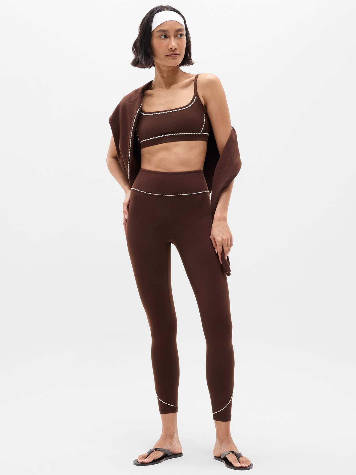 Square Neck Bra A-C - Woodland/Pearl