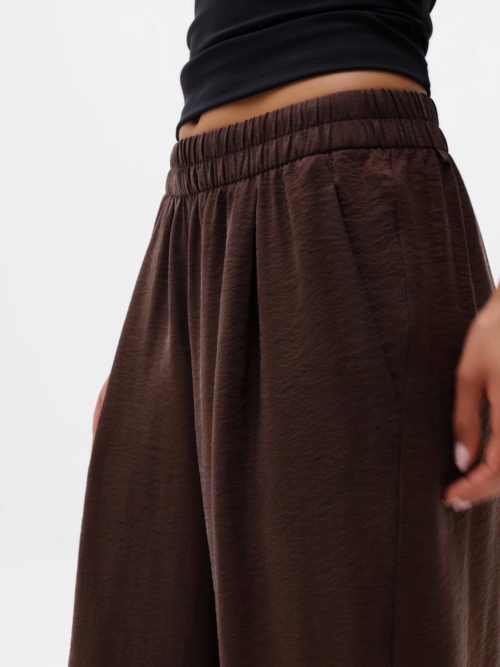 Reverie Sheer Ankle Pant - Woodland