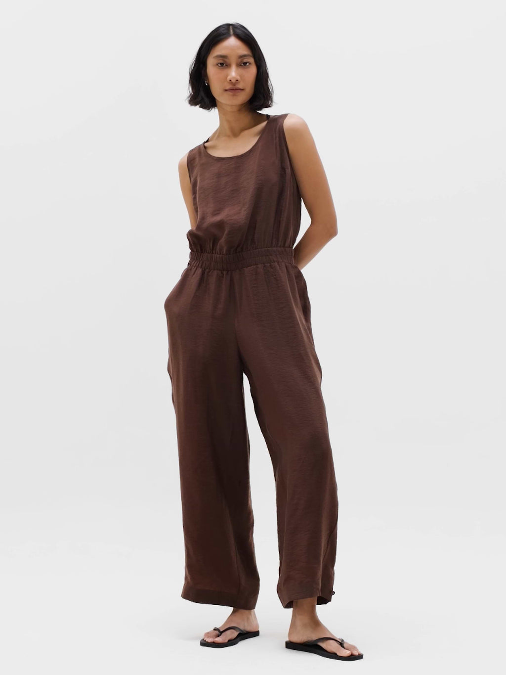 Reverie Sheer Jumpsuit - Woodland