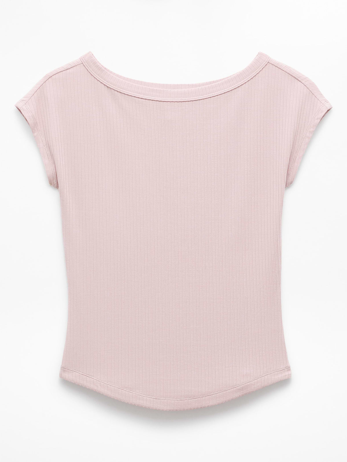 Perfect Rib Boatneck Tee - Halo