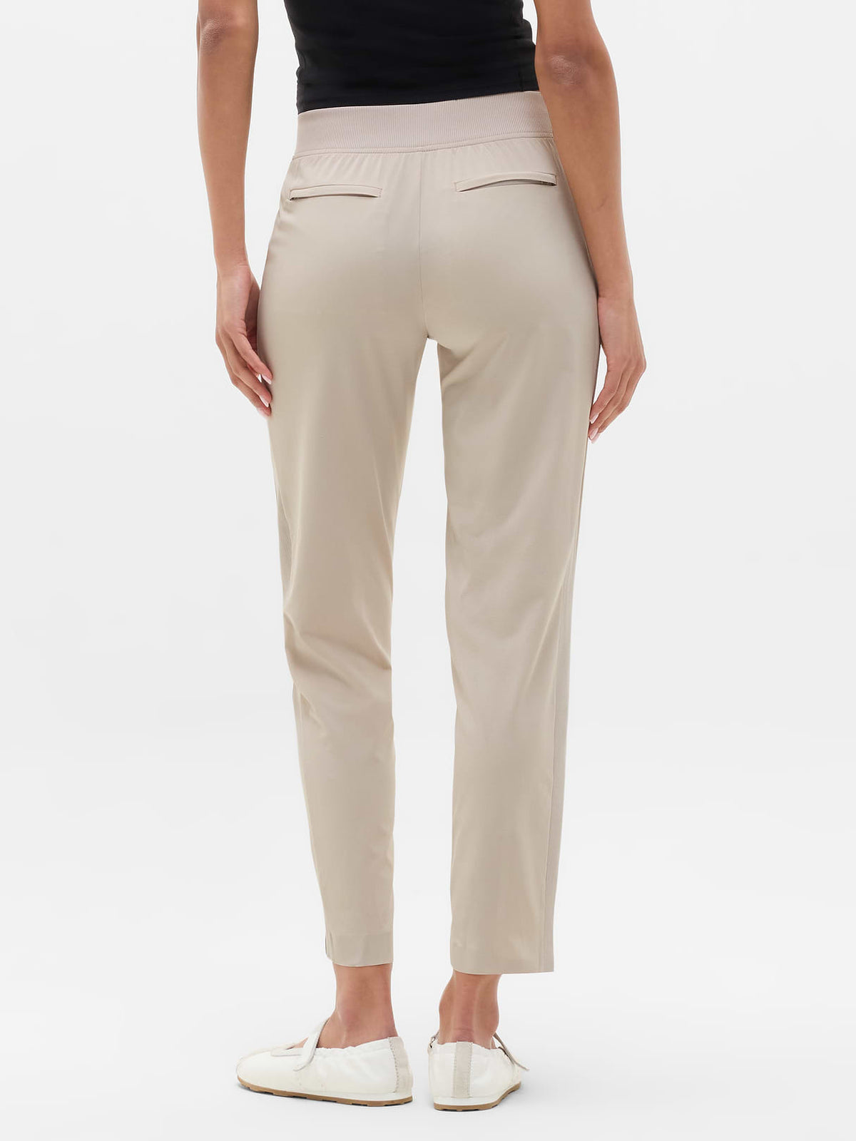 Brooklyn Mid Rise Ankle Pant - Abalone