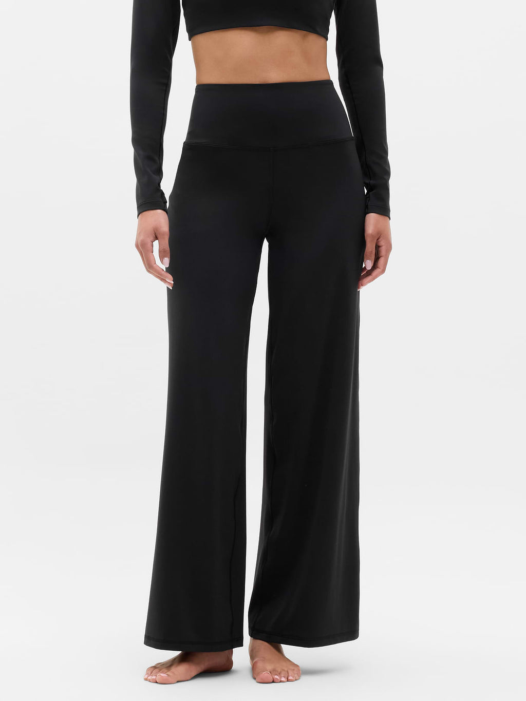 Elation Ultra High Rise Wide Leg Pant - Black