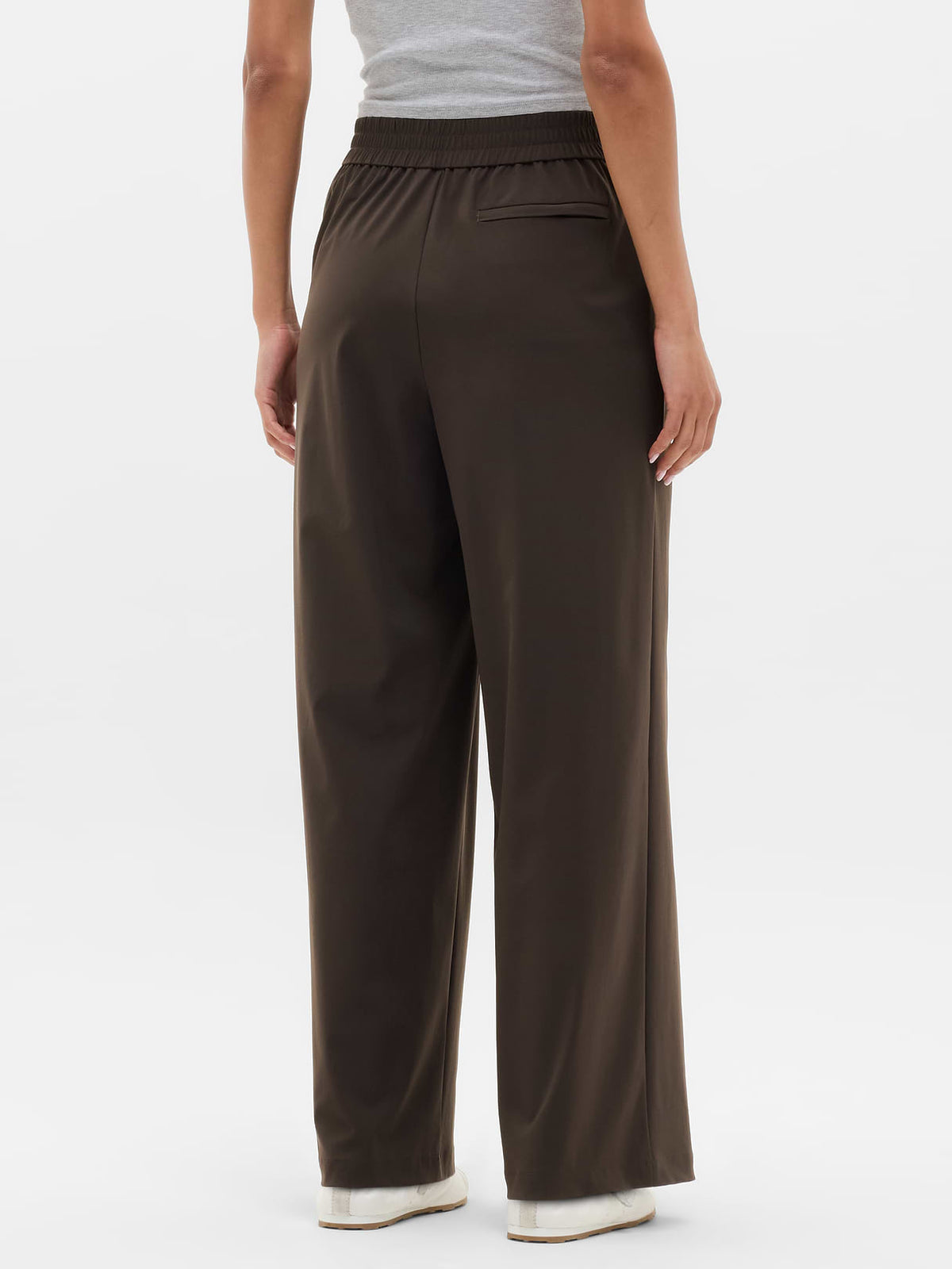 Pinnacle High Rise Trouser - Truffle