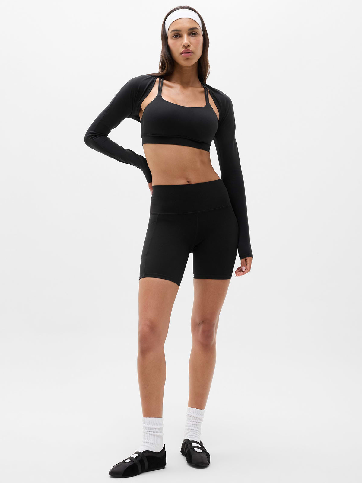 Salutation Stash High Rise 7" Short - Black