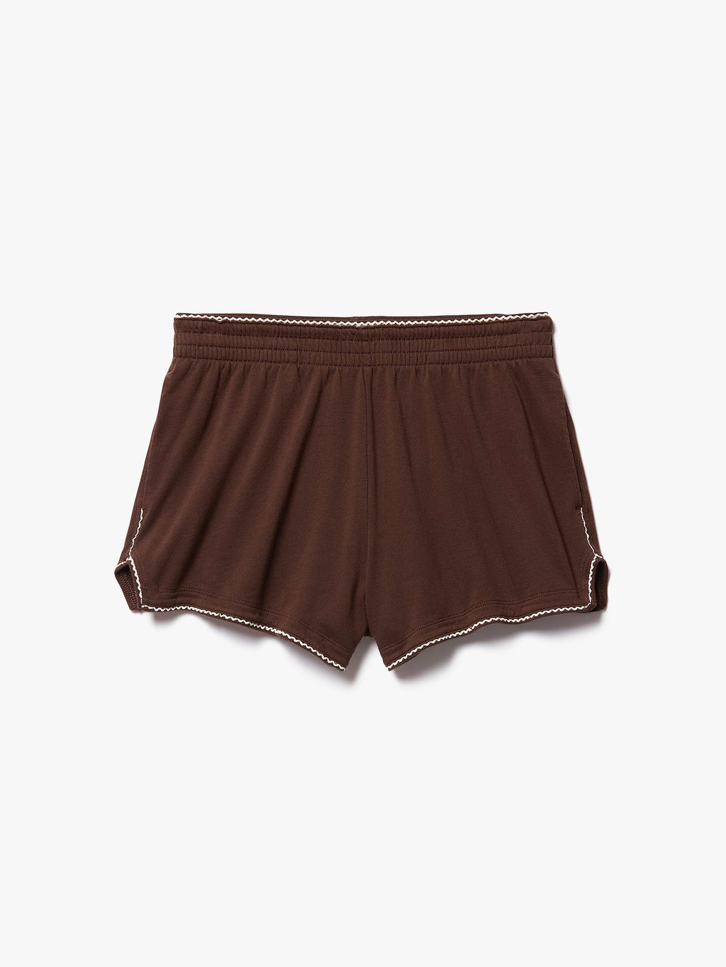 Airy Cotton Terry Shortie - Woodland/Pearl