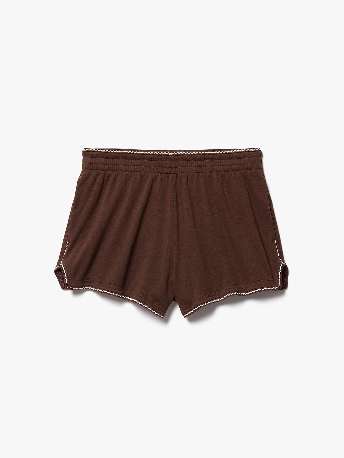 Airy Cotton Terry Shortie - Woodland/Pearl