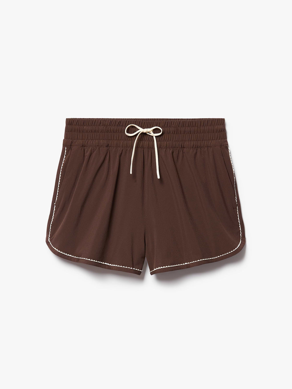 Weekender High Rise Picot 3" Run Short - Woodland/Pearl