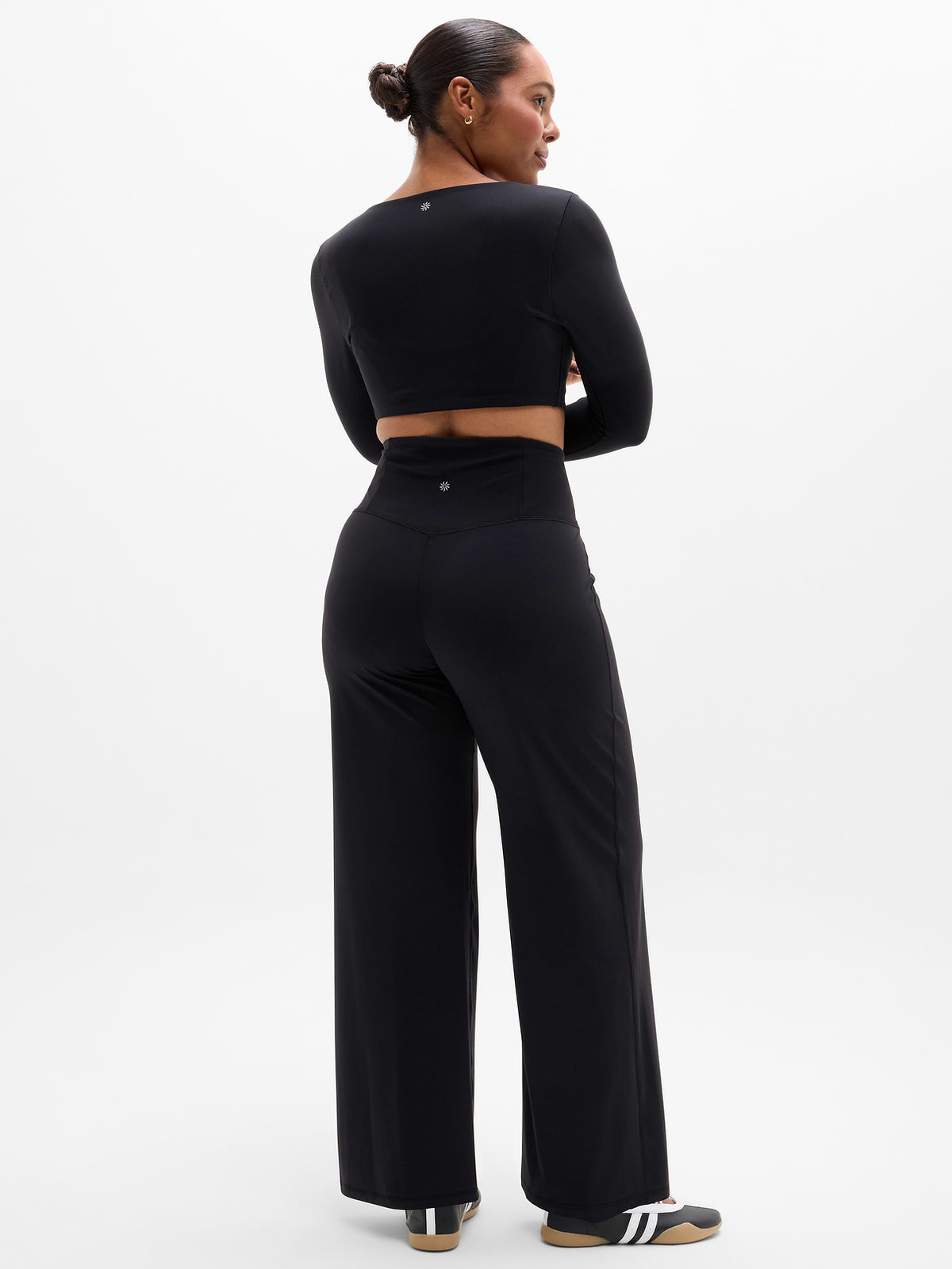 Elation Ultra High Rise Wide Leg Pant - Black