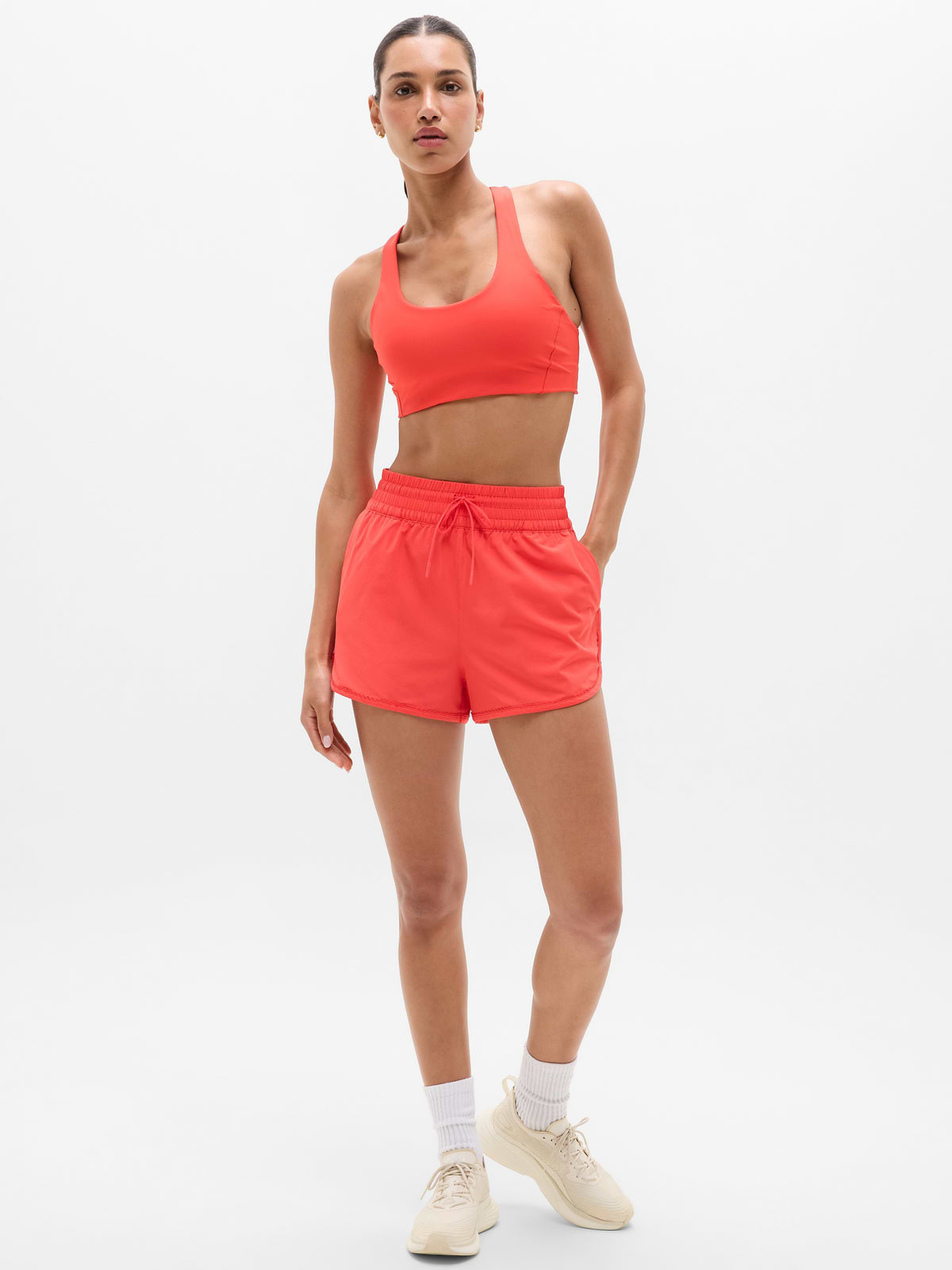 Weekender High Rise Picot 3" Run Short - Siren
