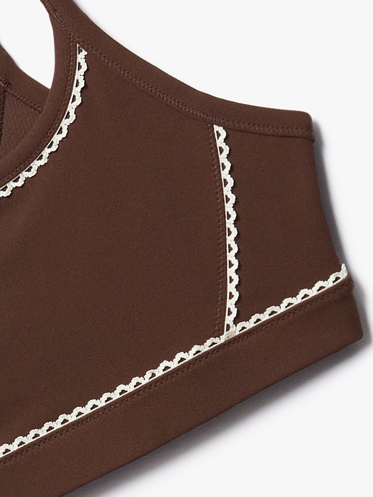 Square Neck Bra A-C - Woodland/Pearl